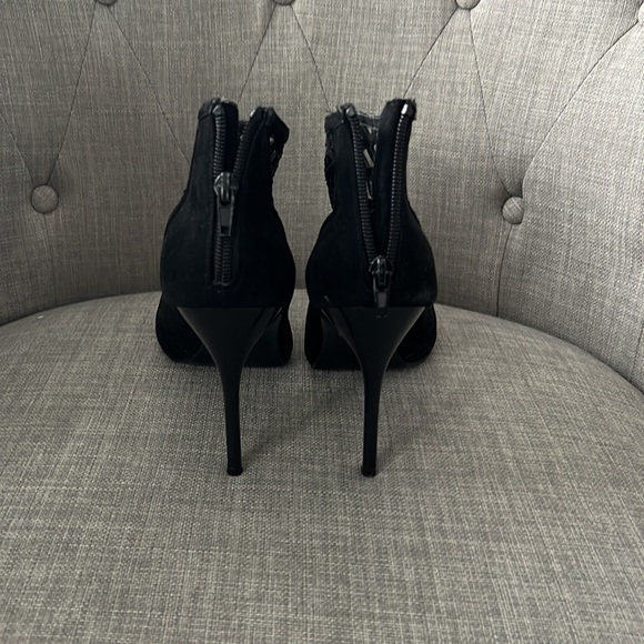 Nina Black Dress Heels Size 8.5 - Picture 2 of 4